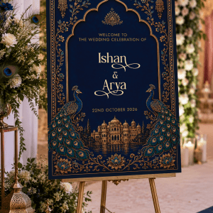 asian wedding sign