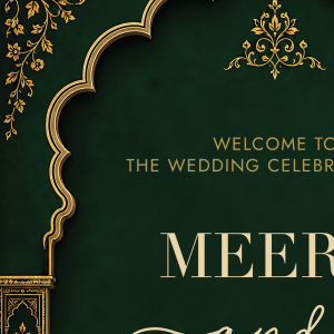 indian wedding board