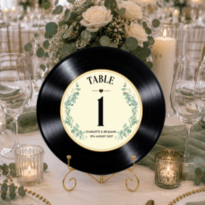 Vinyl Record Table Number