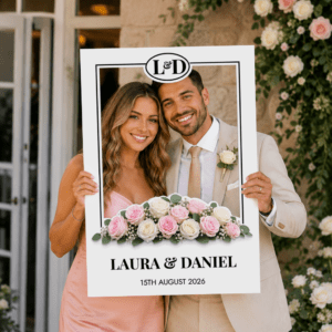 wedding selfie frame