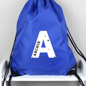 Boys Personalised Pump Bag