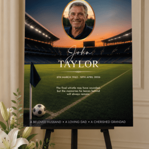FOOTBALL FUNERAL BOARD