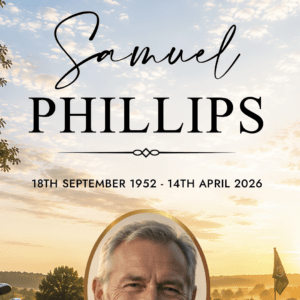 Golf Funeral Tribute Personalised Memorial Board