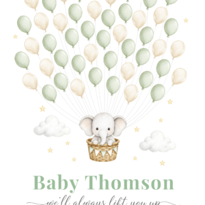 elephant 50 balloons