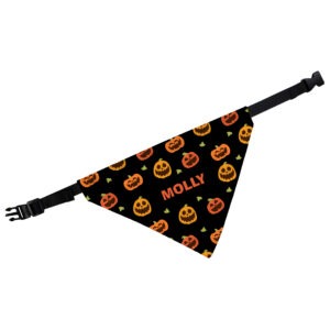 dogs pumpkin bandana